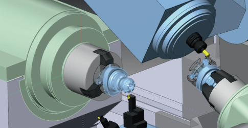Mill-Turn Makine Simülasyonu