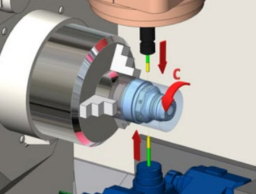 SolidCAM machining time
